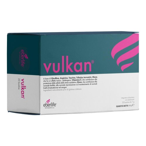 Vulkan 20 Bustine - Integratore di Tribulus, Maca e Vitamine