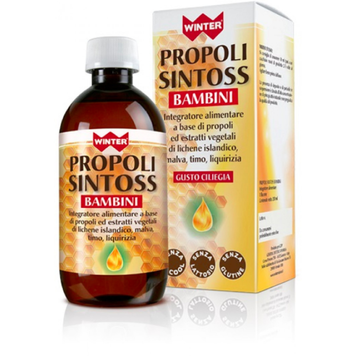 Propoli Sintoss Bambini Winter - Sciroppo per Tosse Secca dei Bambini 200 ml