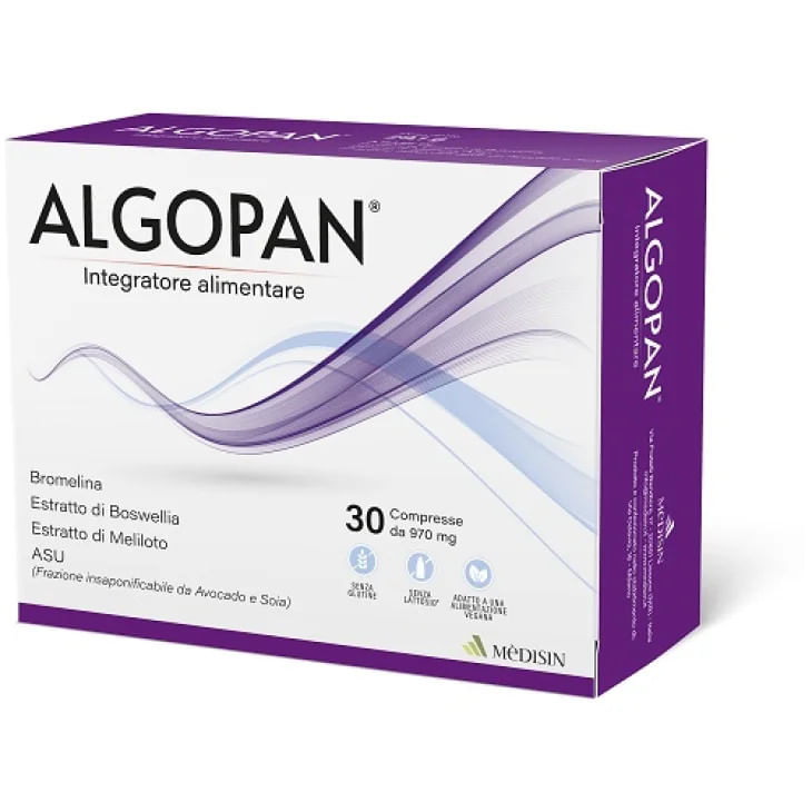 Algopan 30 Compresse - Integratore per Articolazioni e Circolazione