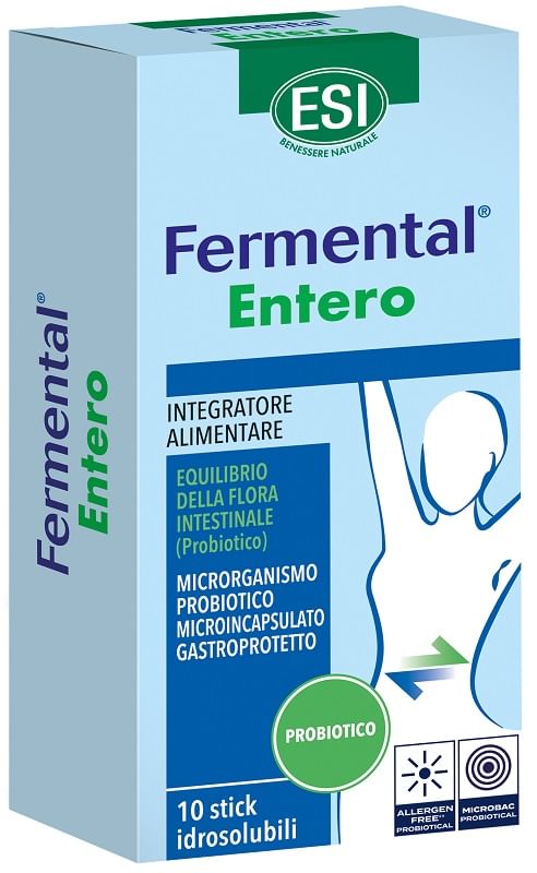 Fermental Entero ESI 10 Stick - Fermenti Lattici per Intestino