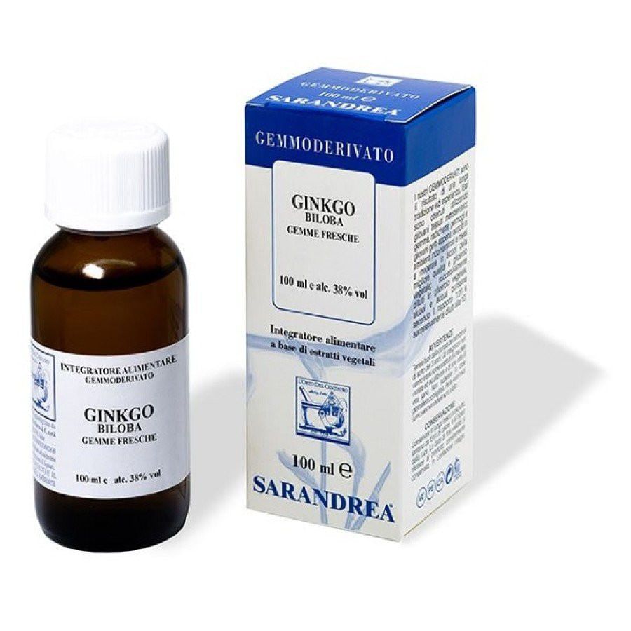Ginkgo Biloba Gemme Sarandrea - Gocce per Memoria e Circolazione 20 ml