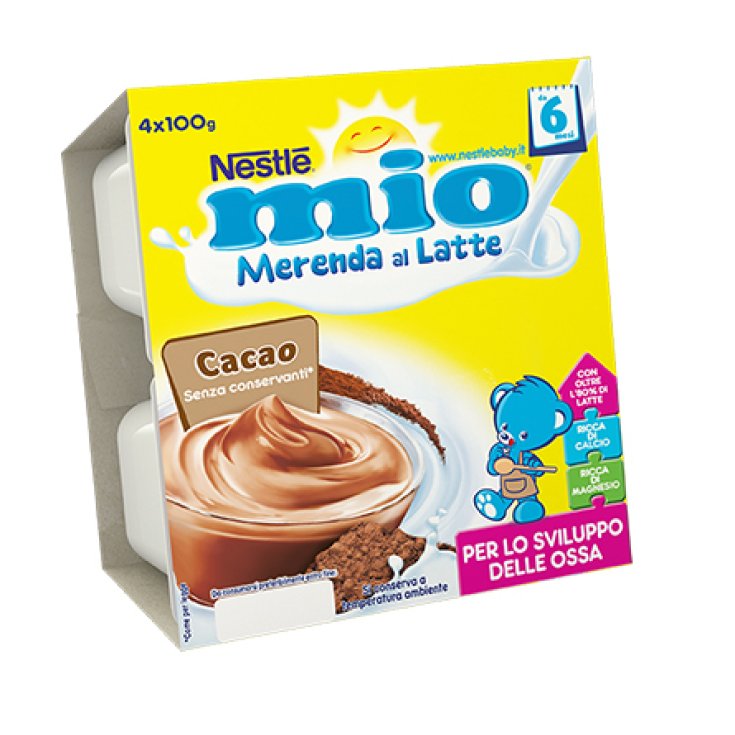 Mio Merenda Al Latte Nestlé Cacao 4x100g