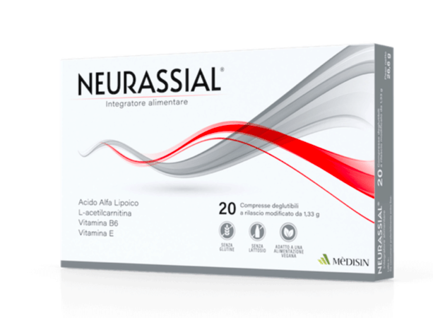 Neurassial 20 Compresse - Antiossidante per Sistema Nervoso