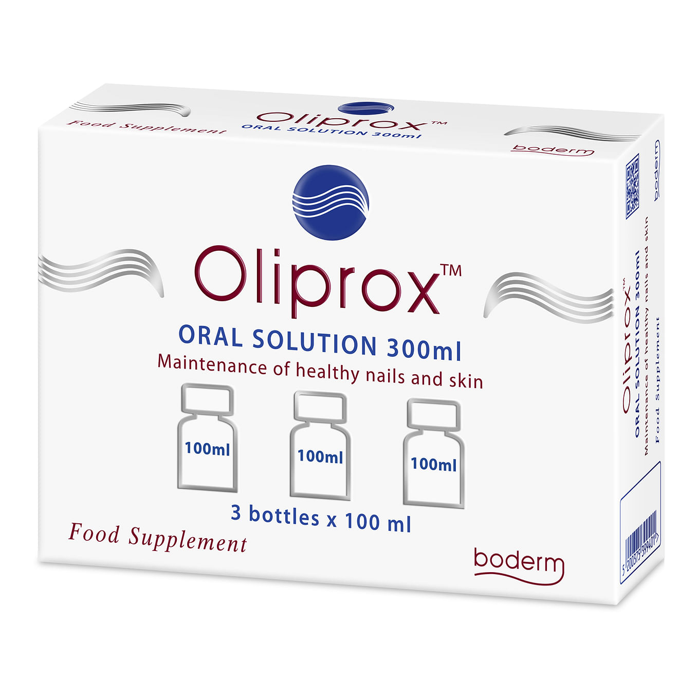Oliprox Soluzione Orale 3 Boccette - Integratore per Pelle e Unghie