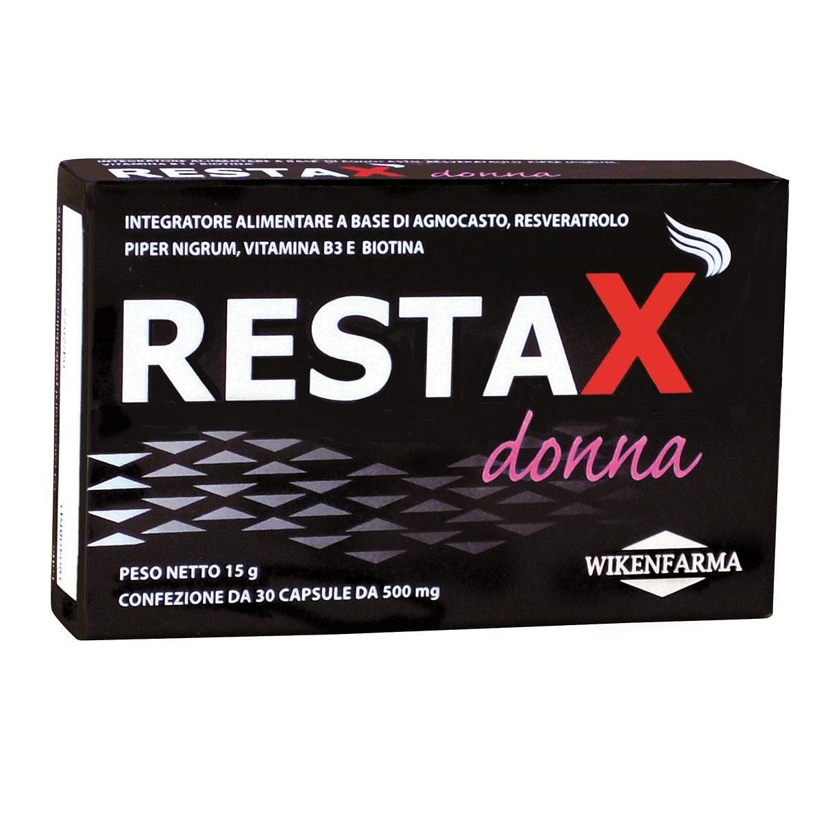 Restax Donna 30 Capsule - Integratore per Caduta dei Capelli