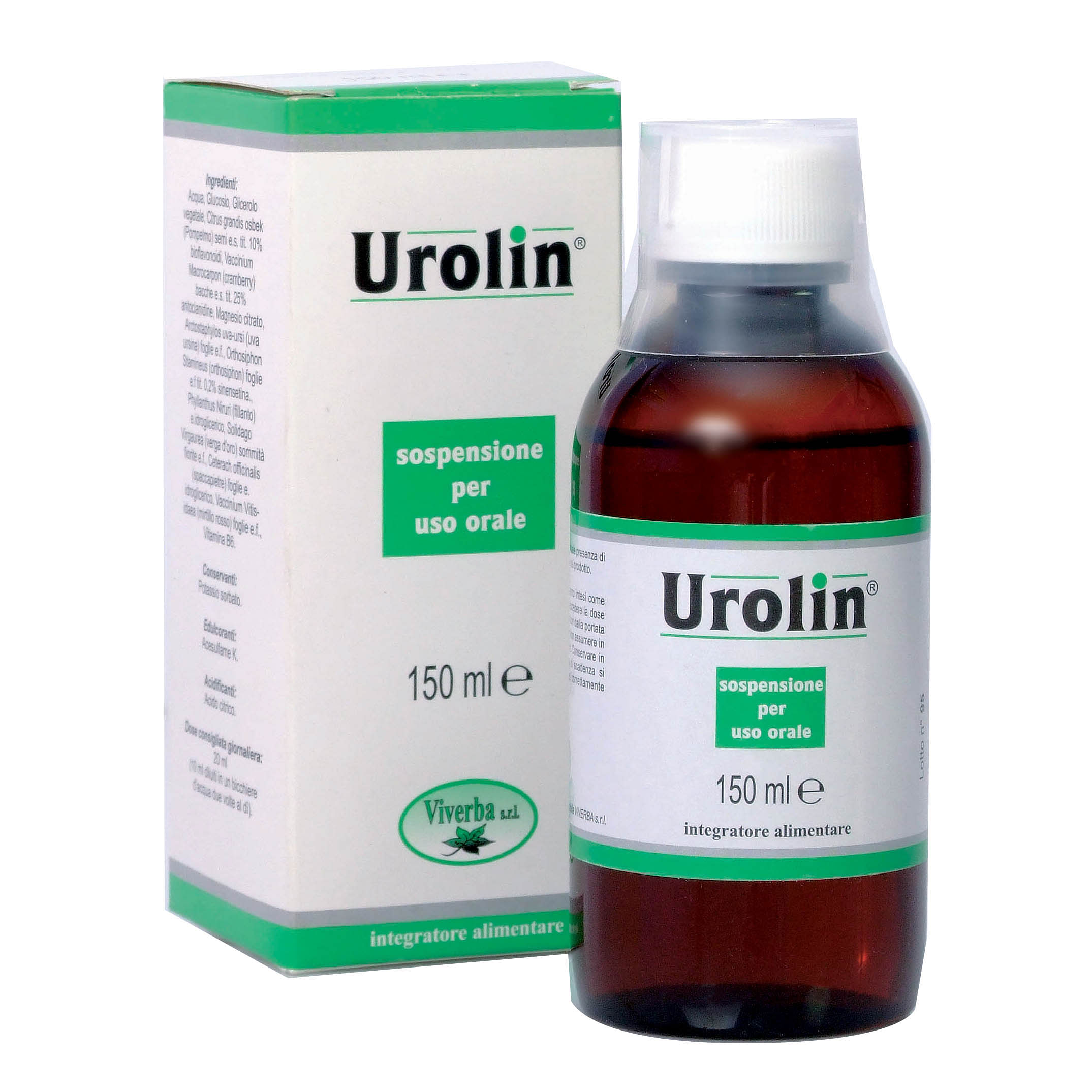 Urolin Sciroppo per le Vie Urinarie 150 ml