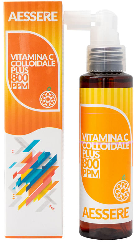 Vitamina C Colloidale Plus Spray 800 PPM 100 ml - Integratore Alimentare