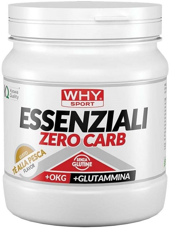 WHY Sport Essenziali Zero Carb Te' alla Pesca 240 Grammi