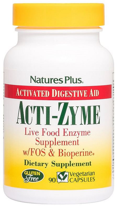 Acti-Zyme Natures Plus 90 Capsule - Integratore per Digestione
