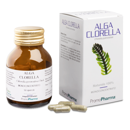 Alga Clorella PromoPharma 50 Capsule - Integratore per Difese Immunitarie