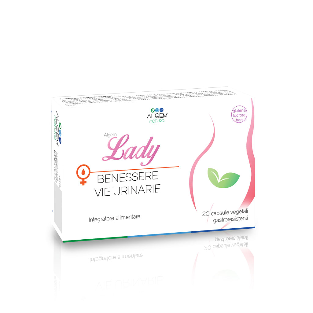 Algem Lady Benessere Vie Urinarie - 20 Capsule 710 mg