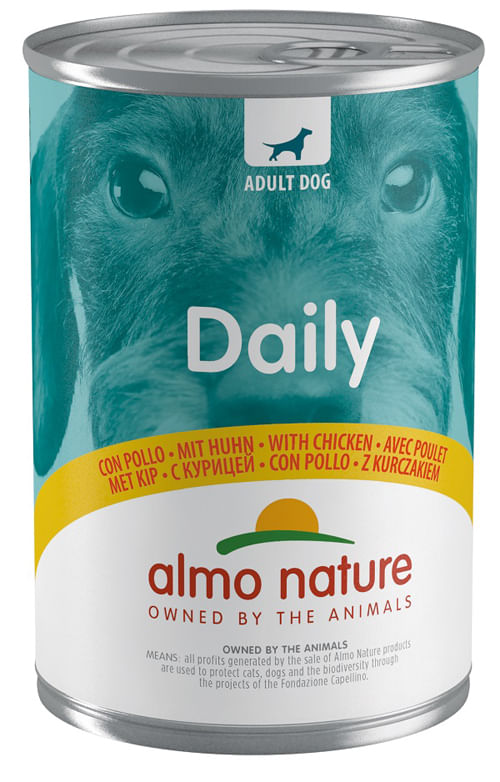 ALMO NATURE DOGS DAILY MENU CON POLLO 400G