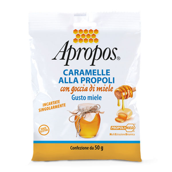 APROPOS CARAMELLE DURE MIELE CUOR DI MIELE 50 G