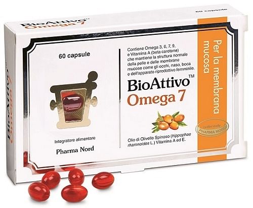 BioAttivo Omega 7 60 Capsule - Integratore per Apparato Riproduttivo