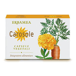 Carosole Erbamea 24 Capsule - Integratore per Esposizione al Sole