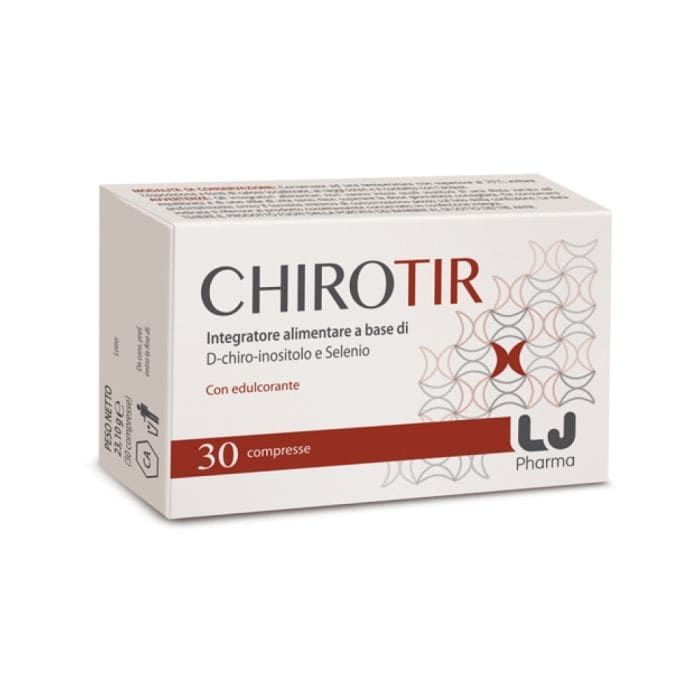 Chirotir Selenio 30 Compresse - Integratore per la Funzione Tiroidea