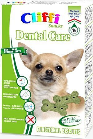 Cliffi Dental Care Taglia Piccola 300 Grammi - Snack per Pulizia dei Denti
