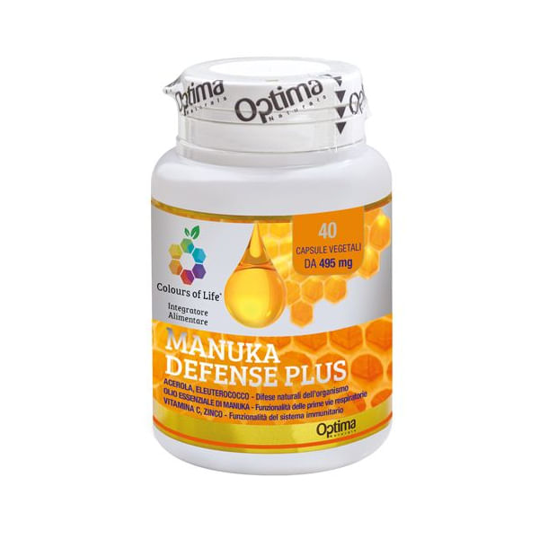 Manuka Defense Plus - 40 Capsule per Sistema Immunitario