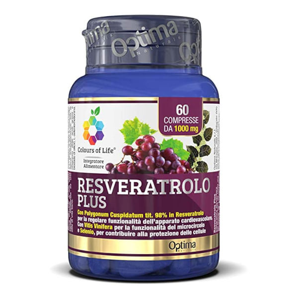 Resveratrolo Plus Optima - 60 Compresse 1000 ml