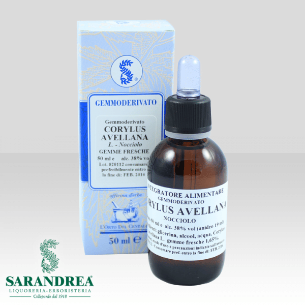 Corylus Avellana Sarandrea - Macerato Glicerico da 60/100 ml