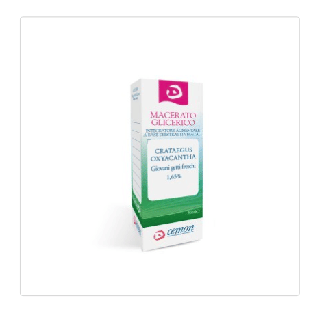 Crataegus Oxyacantha Cemon - Macerato Glicerico 30 ml