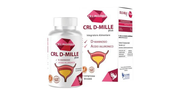 CRL D-Mille 30 Compresse - Drenante per Vie Urinarie