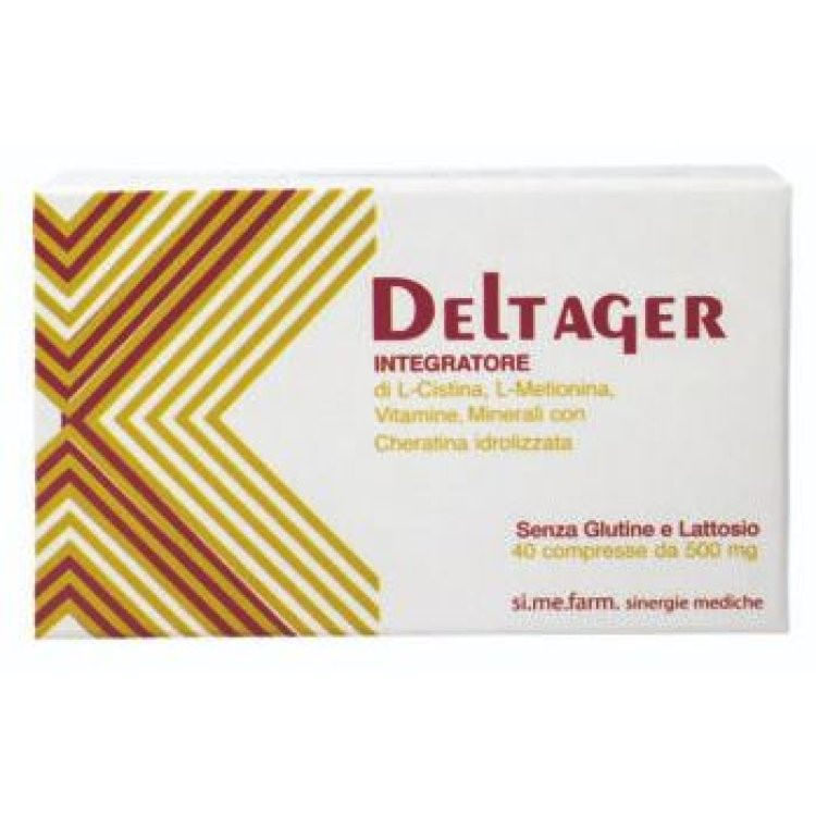 Deltager 40 Compresse - Integratore per Unghie e Capelli