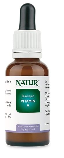Vitamin A Easy Liquid Natur - Gocce di Vitamina A 15 ml