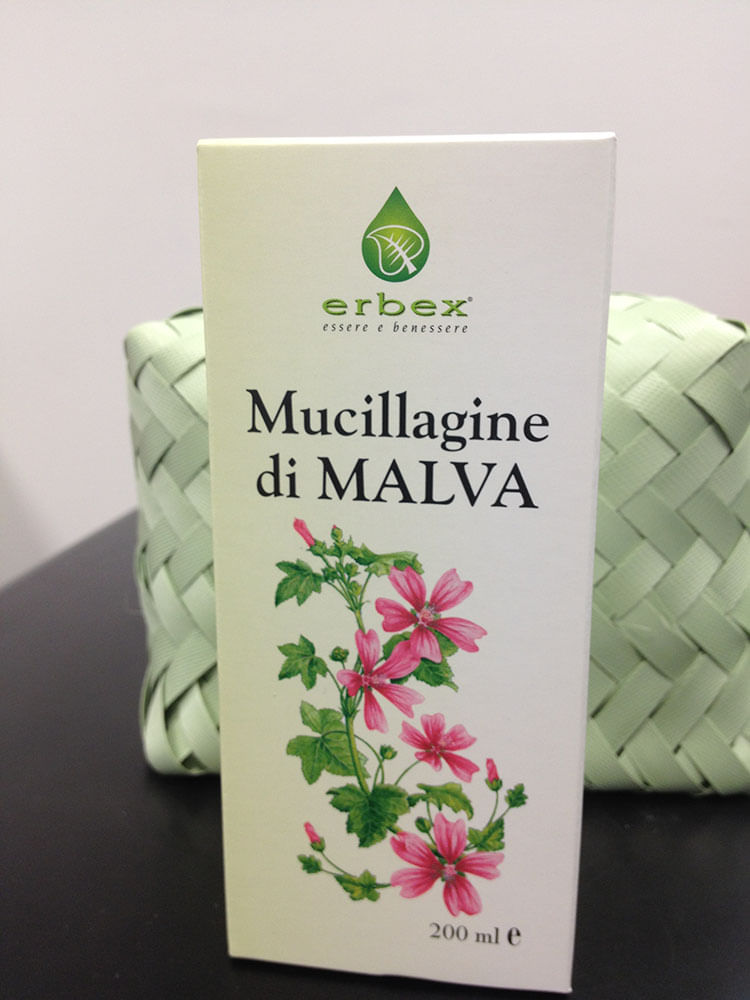 Mucillagine di Malva Erbex 200 ml - Malva per Gola e Vie Respiratorie
