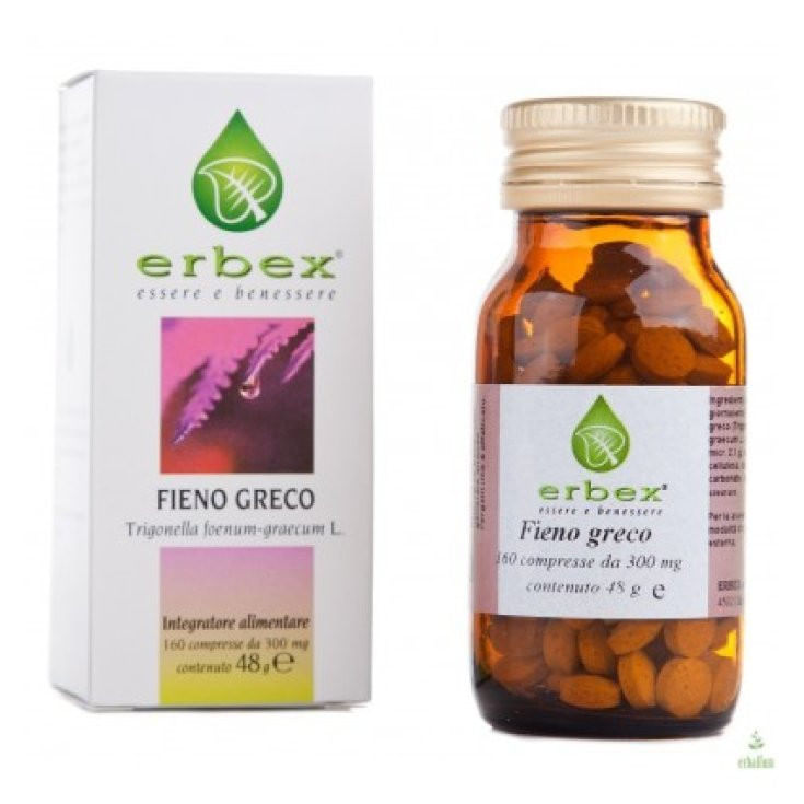 Fieno Greco Erbex 160 Compresse - Integratore per Sistema Digerente