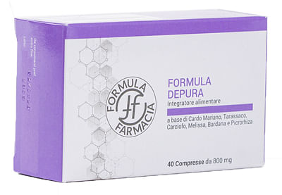 Formula Depura 40 Compresse - Integratore per Funzioni Depurative