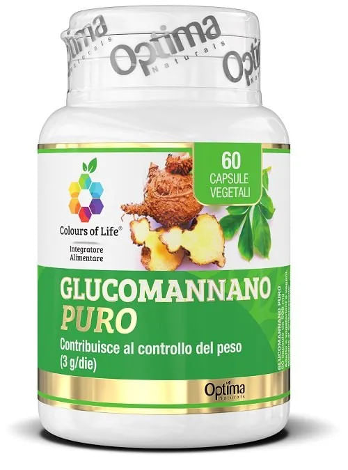 Glucomannano Puro Optima - 60 Capsule