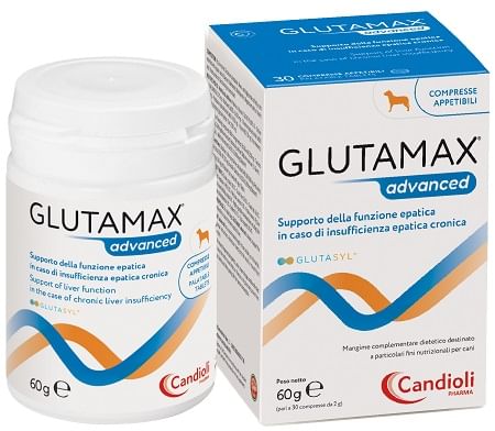 Glutamax Advanced 30 Compresse - Integratore per Insufficienza Epatica Cronica