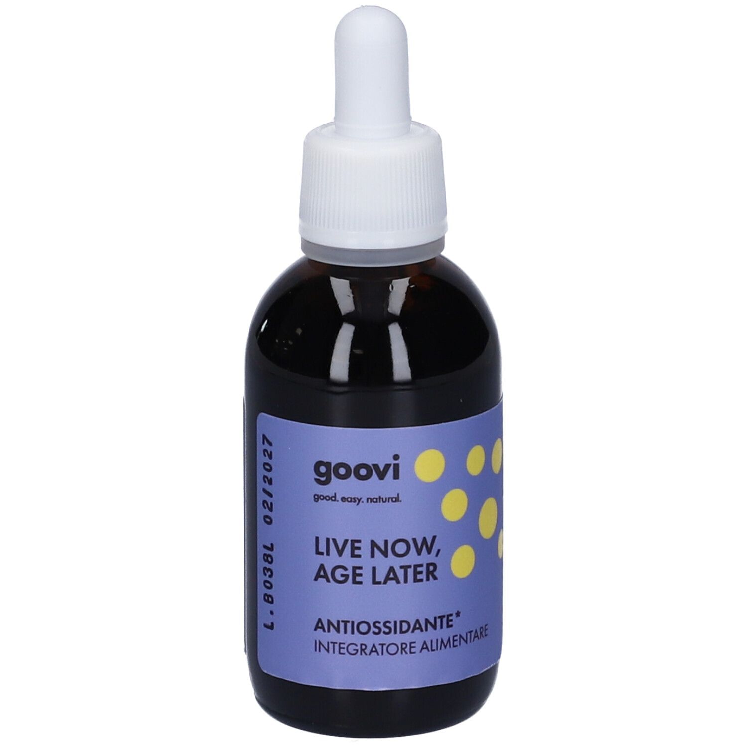 Live Now Age Later Goovi - Integratore Antiossidante in Gocce 50 ml
