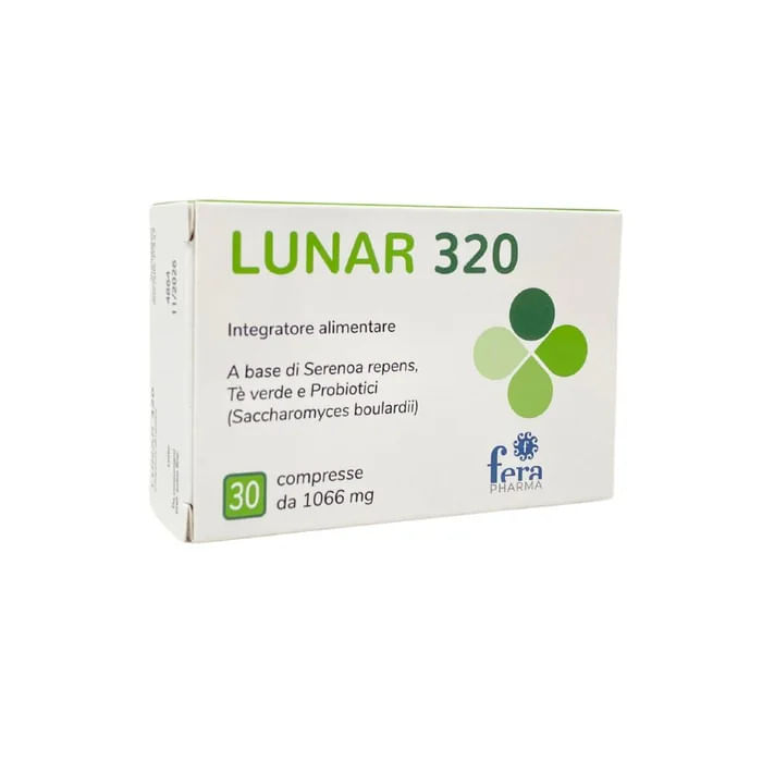 Lunar 320 Compresse - Probiotici e Serenoa per la Prostata