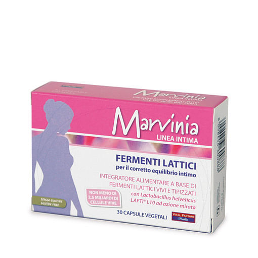 Marvinia Fermenti Lattici 30 Capsule - Integratore Alimentare