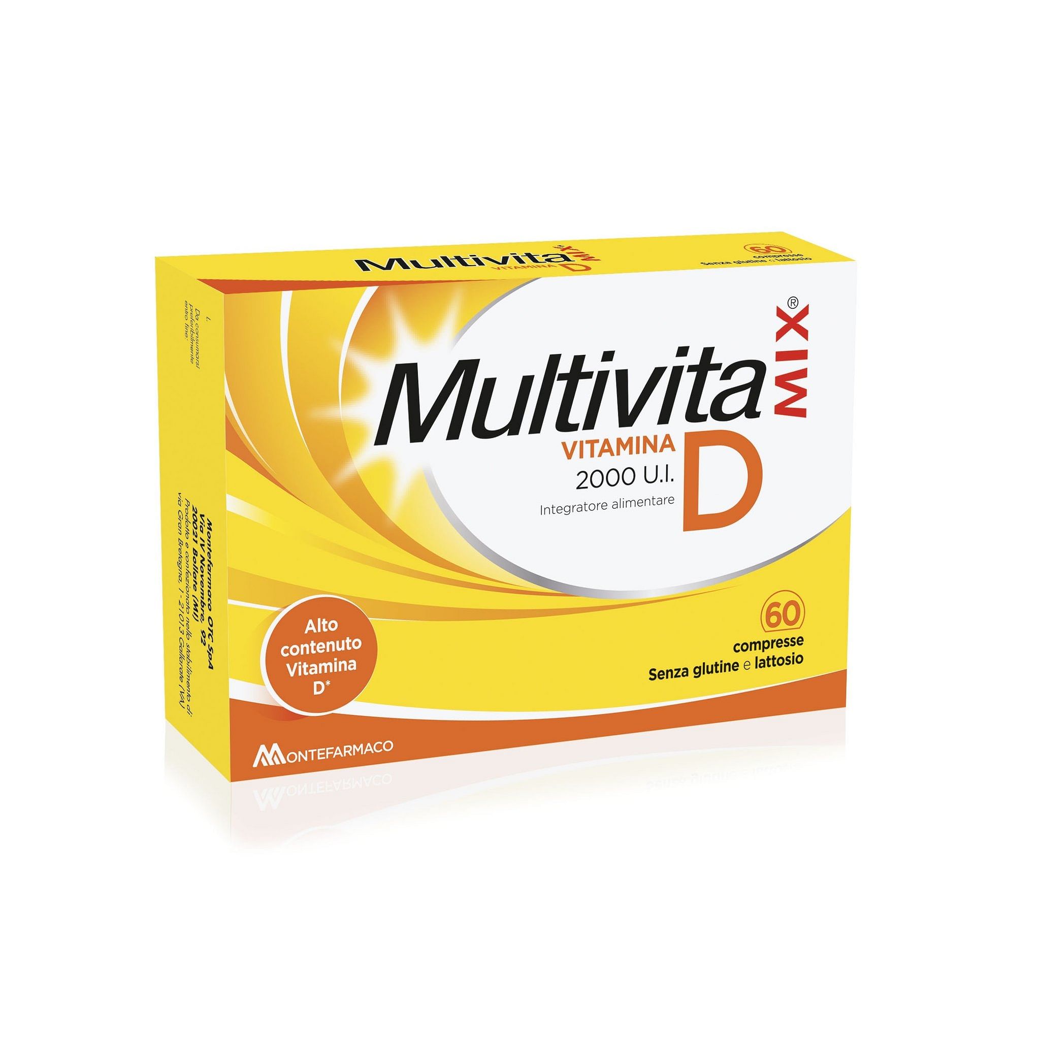 Multivita MIX Vitamina D 2000 UI 60 Compresse