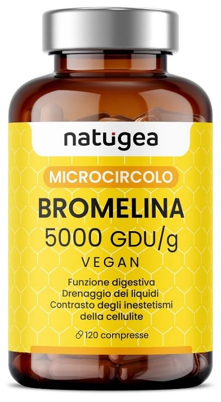 Bromelina Natugea 5000 5000 GDU/G 120 Compresse