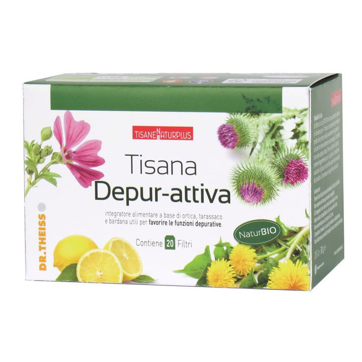 NATURPLUS TISANA DEPUR ATTIVA 20 FILTRI