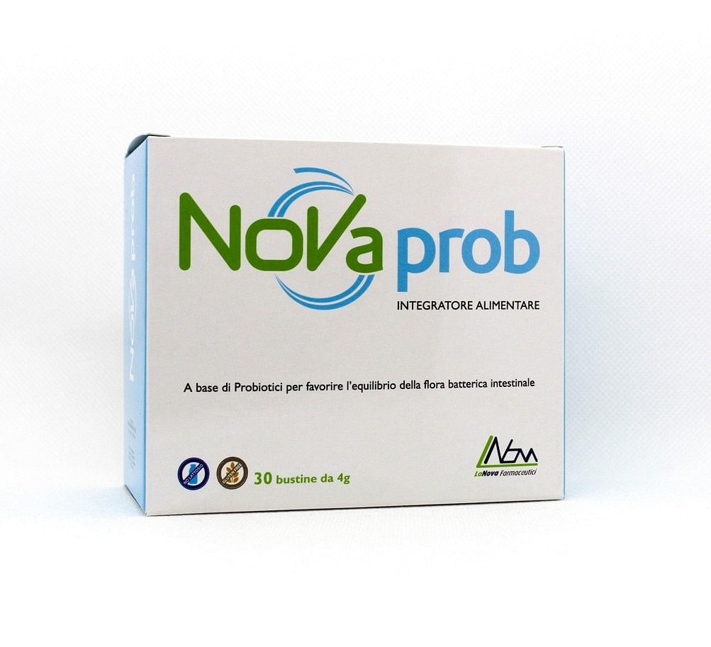 Novaprob 30 Bustine - Fermenti Lattici per Flora Intestinale