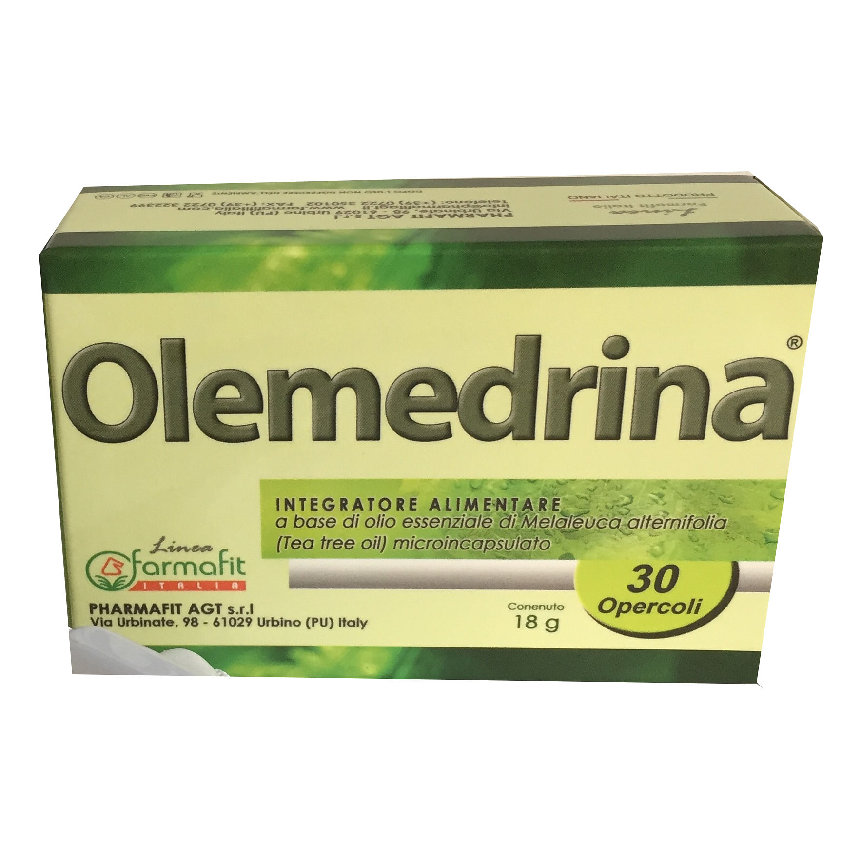 Olemedrina 30 Opercoli - Integratore Antibatterico e Antivirale