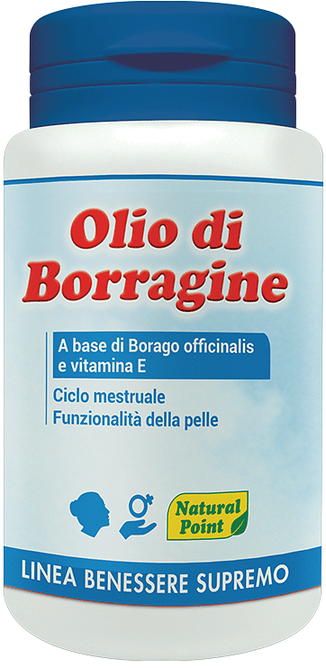 Olio di Borragine Natural Point 100 Perle - Integratore per la Pelle