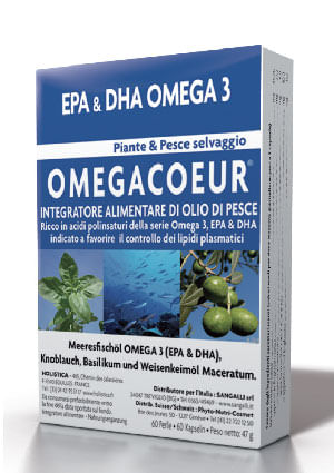 Omegacoeur Holistica 60 Capsule - Integratore per Lipidi Plasmatici