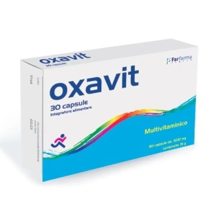 Oxavit Multivitaminico 30 Capsule - Integratore per Funzioni Metaboliche