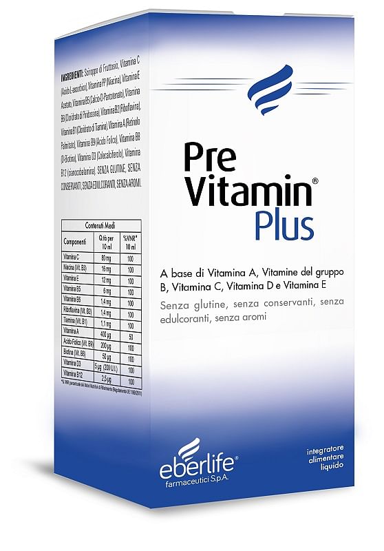 Previtamin Plus Gocce 100 ml - Integratore di Vitamine