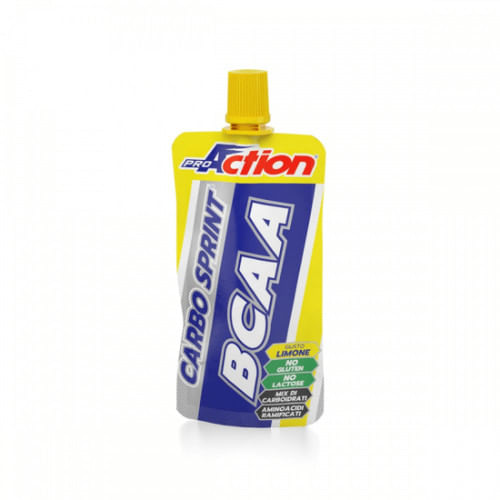 Carbo Sprint Endurance BCAA Limone ProAction 50 ml - Gel Con Bcaa