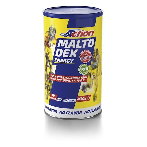 Proaction Malto Dex Energy 430 Grammi - Polvere per Intensa Attività Fisica
