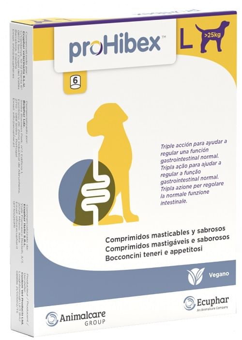 Prohibex L 6 Bocconcini - Integratore per Intestino dei Cani