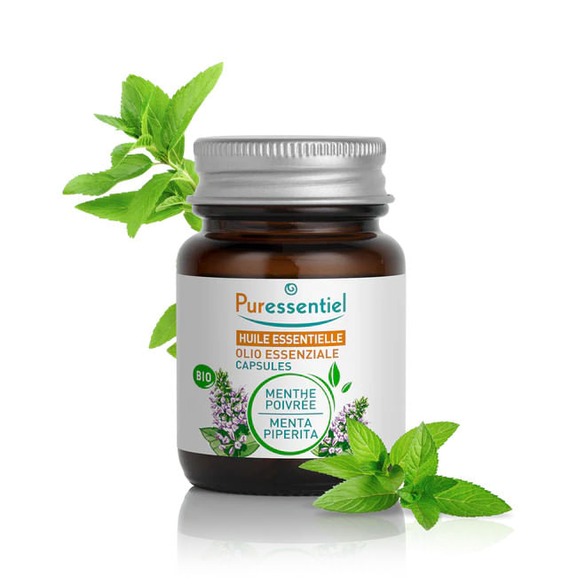 Menta Piperita Puressentiel 60 Capsule - Integratore per Digestione