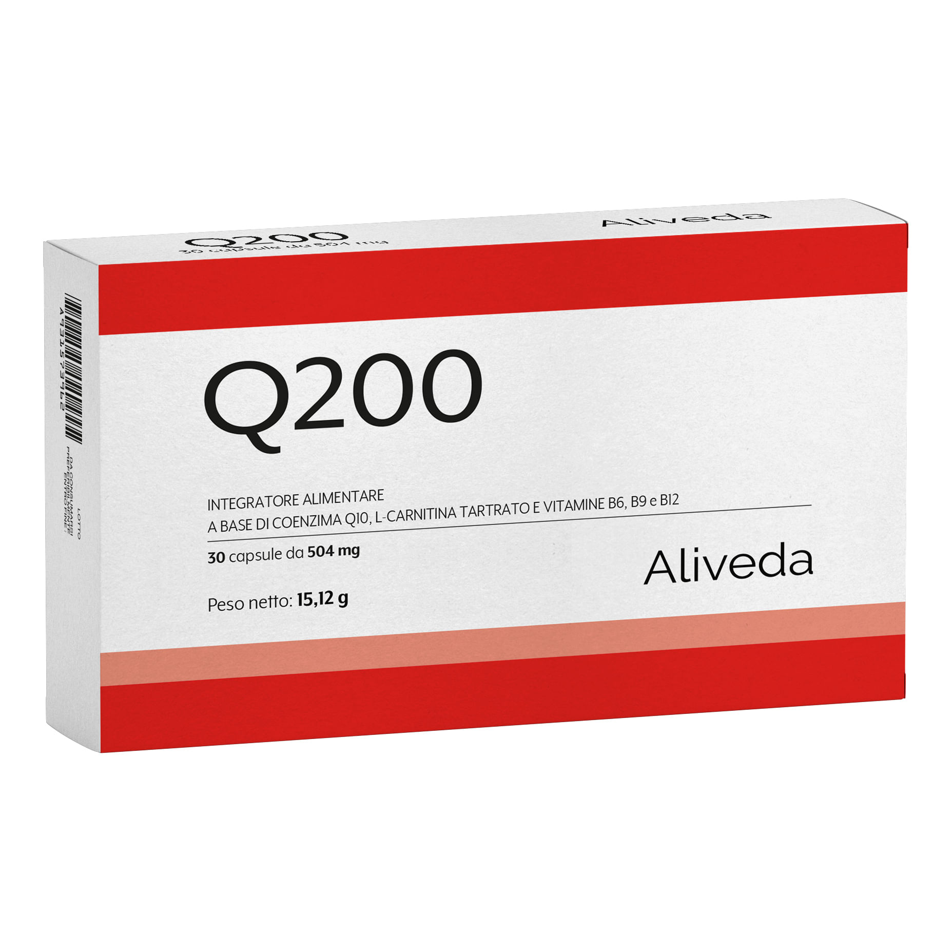 Q200 Aliveda 30 Capsule - Vitamine e Coenzima Q10